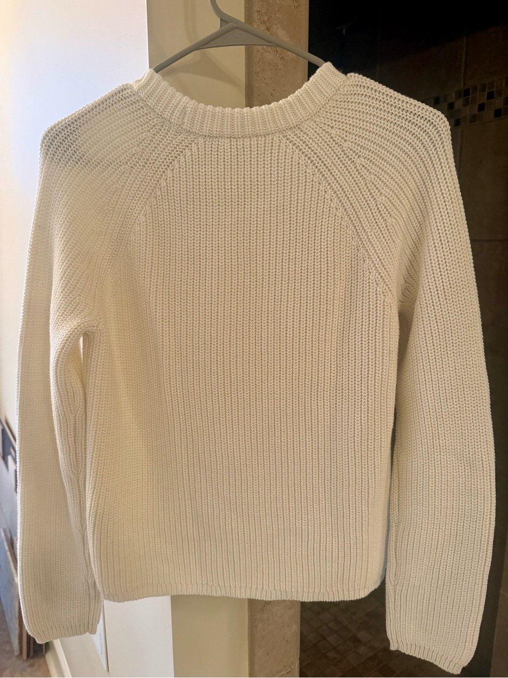 NWT Jenni Kayne Cotton Fisherman
Sweater Ivory Cream Size XS ⚓️⚓️⚓️ - Picture 9 of 10